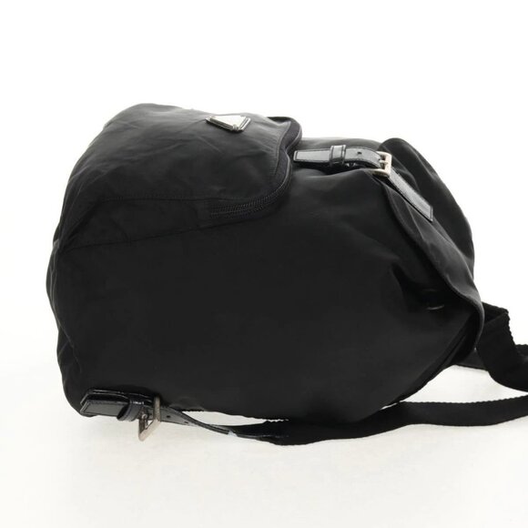 PRADA Backpack Nylon Black Silver Auth bs31715 main image 5